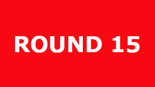 Round 15 – 1 & 2 August 2026